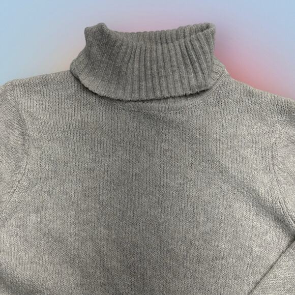 WALLFLOWER Women’s Medium Light Gray SWEATER DRESS - Picture 2 of 5